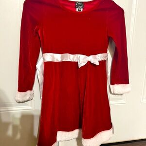Little girls Santa dress